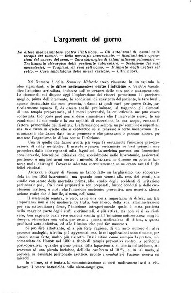 La clinica chirurgica periodico mensile