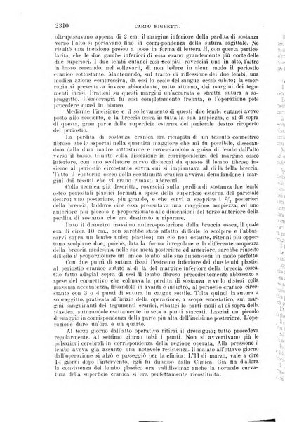 La clinica chirurgica periodico mensile