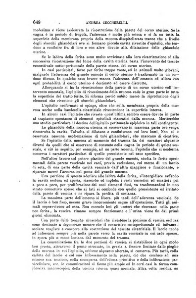 La clinica chirurgica periodico mensile
