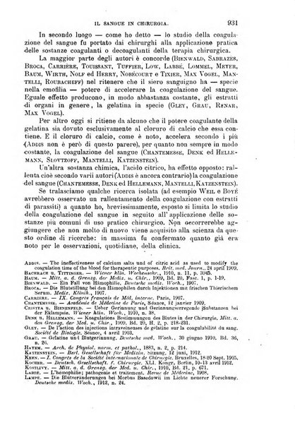 La clinica chirurgica periodico mensile