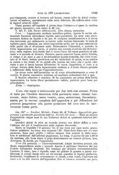La clinica chirurgica periodico mensile