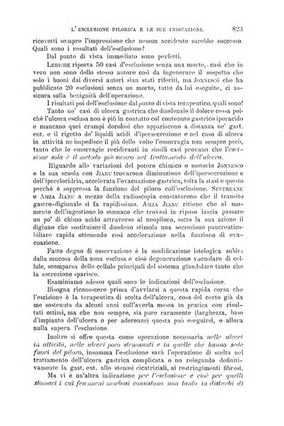 La clinica chirurgica periodico mensile