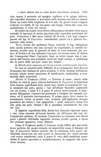 La clinica chirurgica periodico mensile