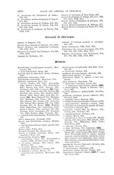 La clinica chirurgica periodico mensile