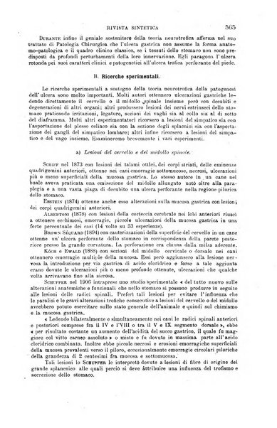 La clinica chirurgica periodico mensile