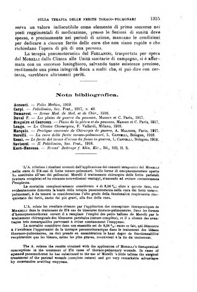 La clinica chirurgica periodico mensile
