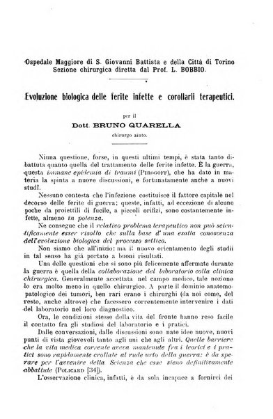 La clinica chirurgica periodico mensile