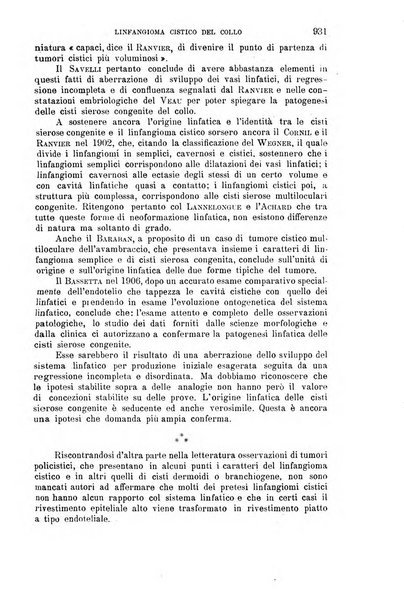 La clinica chirurgica periodico mensile