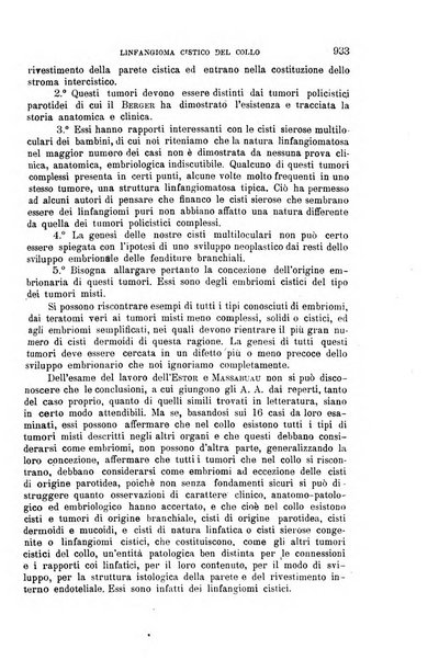 La clinica chirurgica periodico mensile