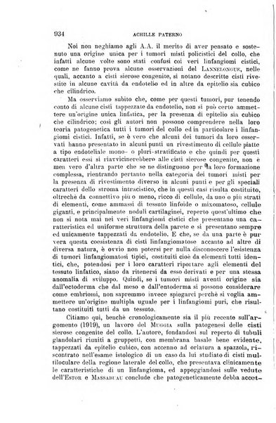 La clinica chirurgica periodico mensile
