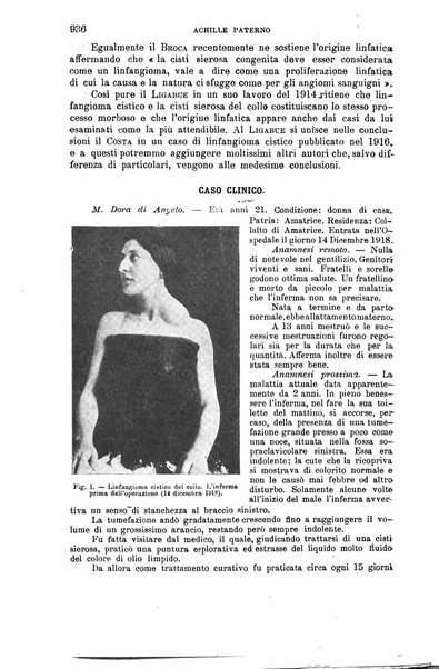 La clinica chirurgica periodico mensile