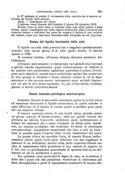 La clinica chirurgica periodico mensile