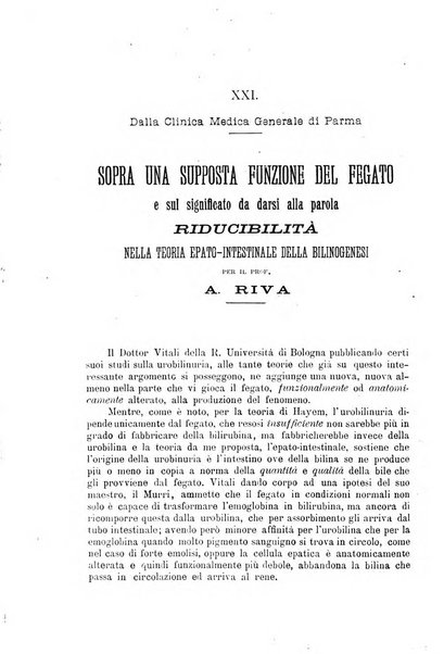 La clinica medica italiana