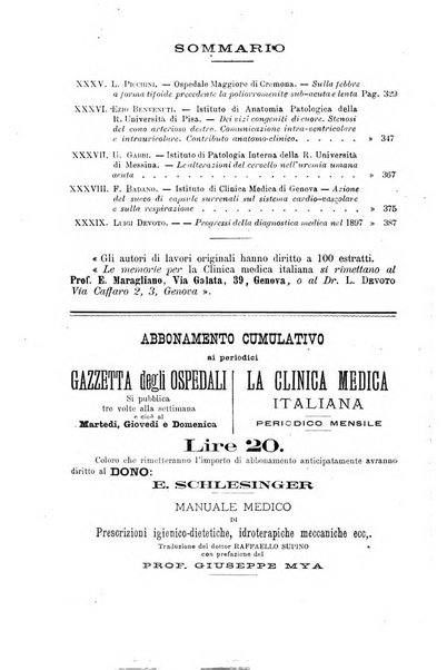 La clinica medica italiana