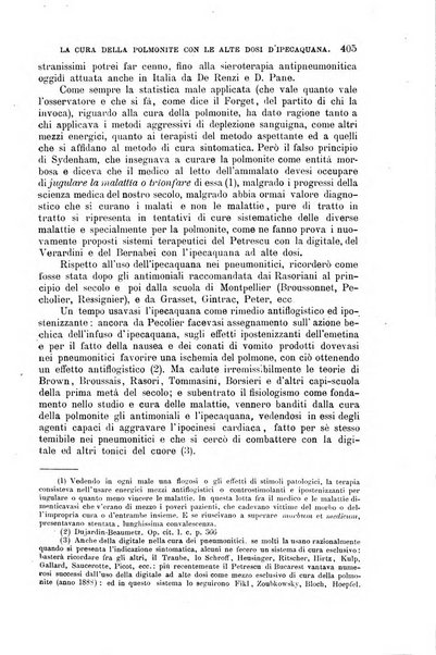 La clinica medica italiana