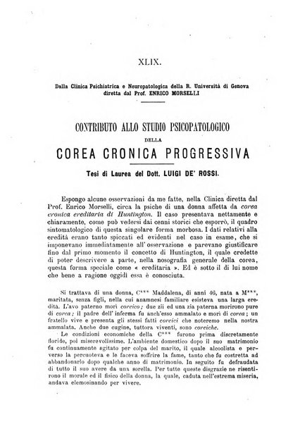 La clinica medica italiana