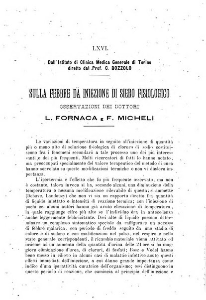 La clinica medica italiana