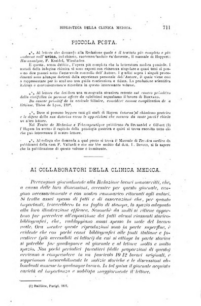 La clinica medica italiana