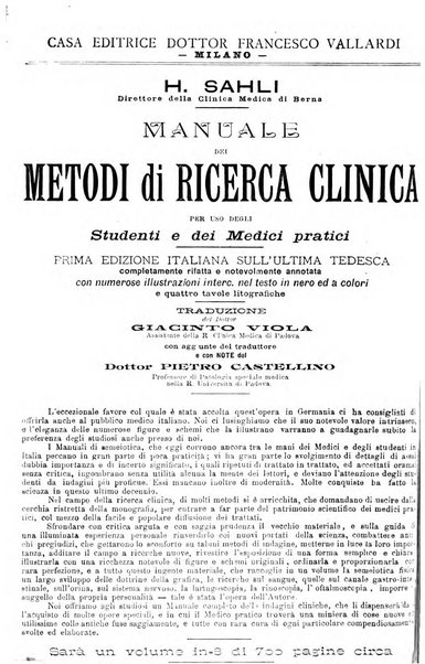 La clinica medica italiana