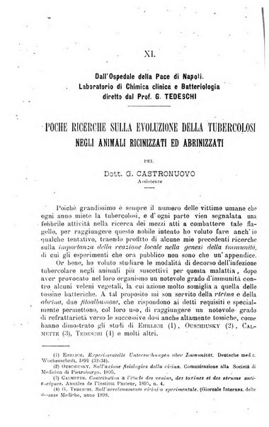 La clinica medica italiana