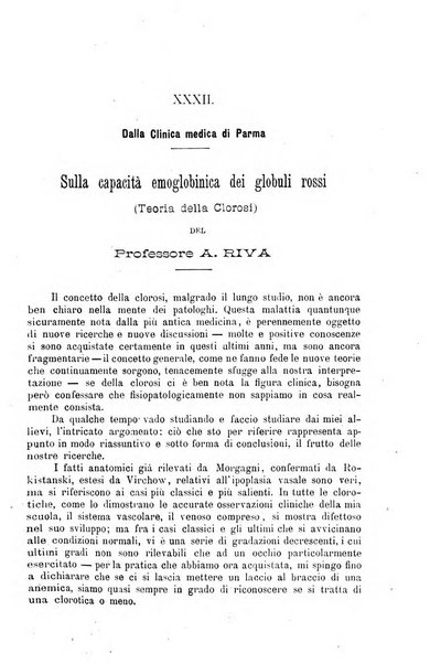 La clinica medica italiana