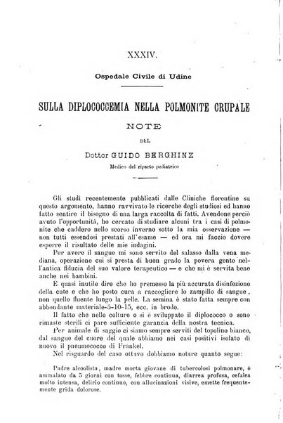 La clinica medica italiana