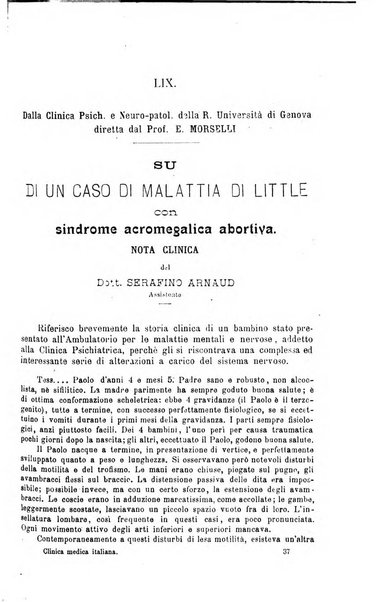 La clinica medica italiana