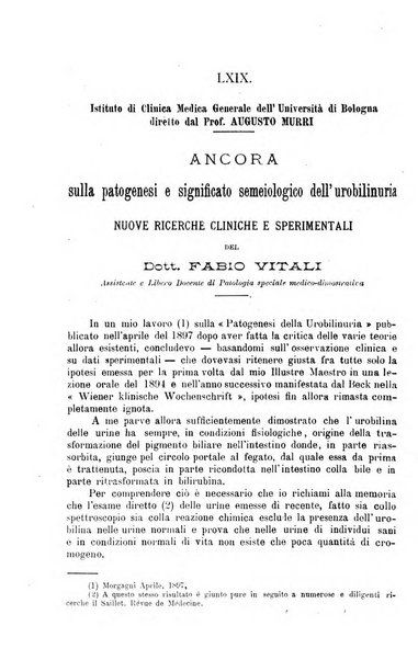 La clinica medica italiana