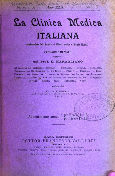 La clinica medica italiana