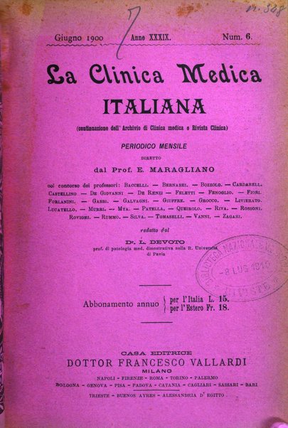 La clinica medica italiana