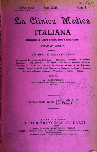 La clinica medica italiana