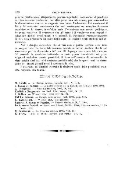 La clinica medica italiana