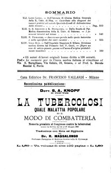 La clinica medica italiana