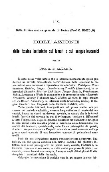 La clinica medica italiana