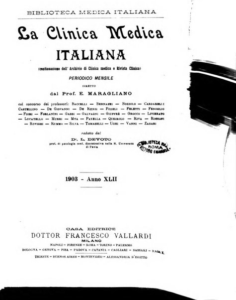 La clinica medica italiana