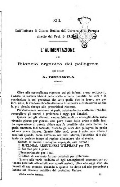 La clinica medica italiana