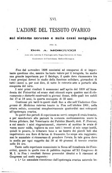 La clinica medica italiana