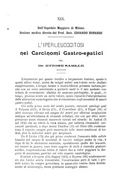 La clinica medica italiana