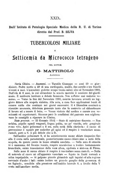 La clinica medica italiana