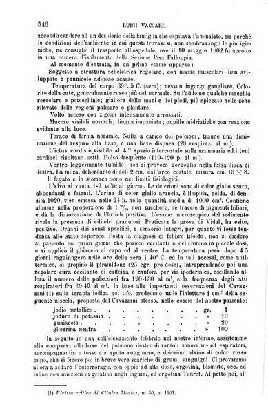 La clinica medica italiana