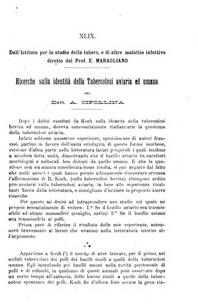 La clinica medica italiana