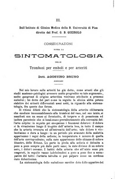 La clinica medica italiana