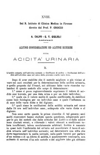 La clinica medica italiana