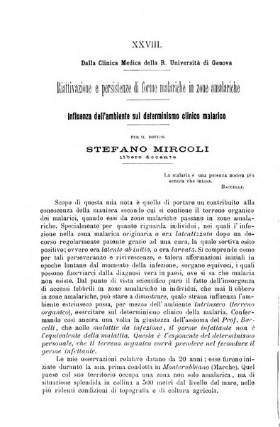 La clinica medica italiana