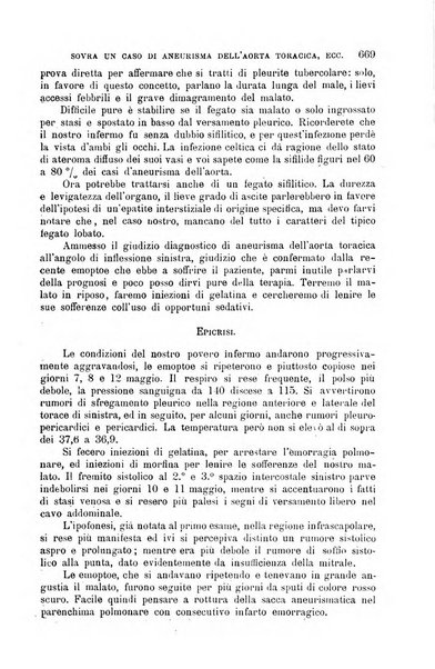 La clinica medica italiana