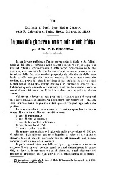 La clinica medica italiana