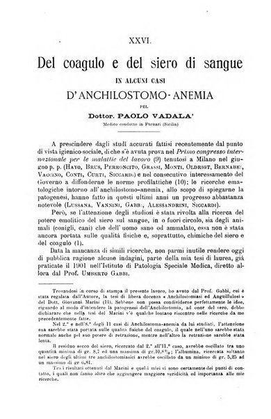 La clinica medica italiana