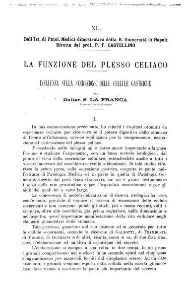 La clinica medica italiana