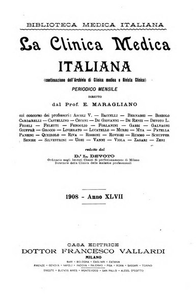 La clinica medica italiana