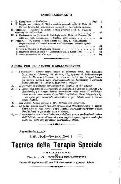 La clinica medica italiana